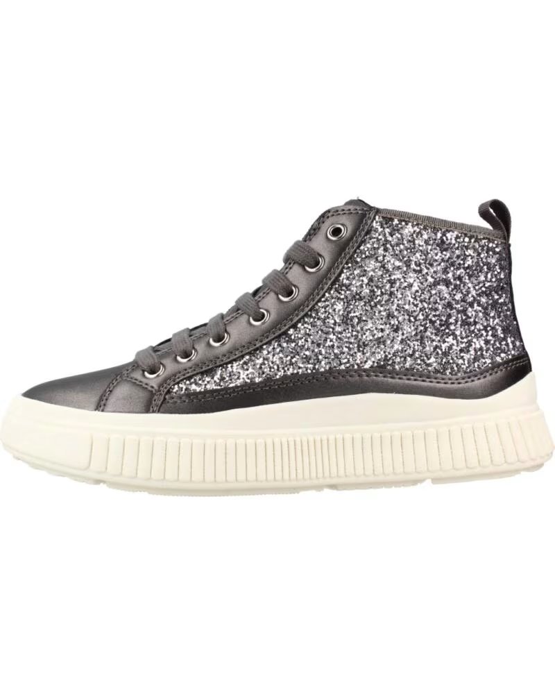 Botas Geox J Laquinny Girl Gris C1009