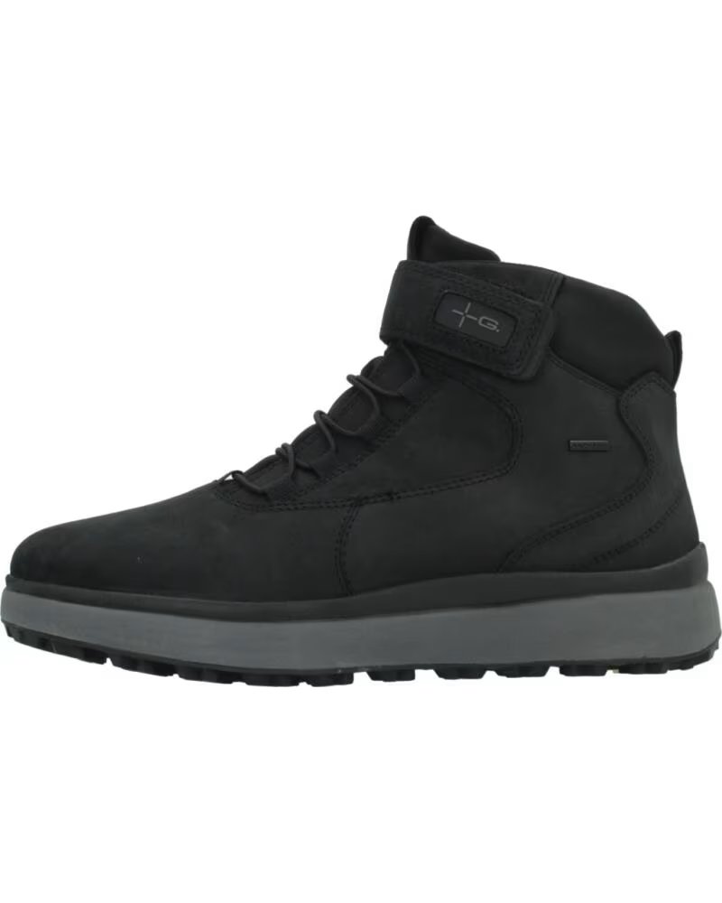 Geox Botines U56FZC Hombre Piel Negro C9999