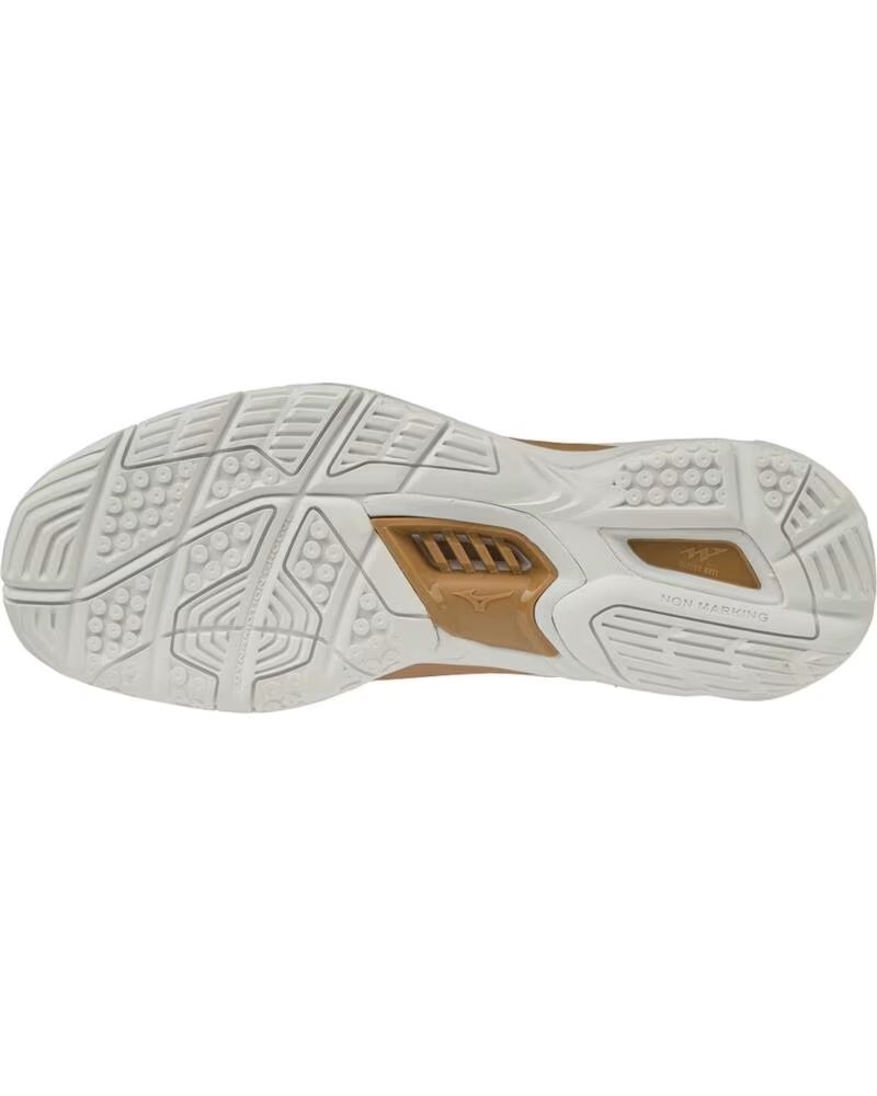 Mizuno Wave Stealth 5 Edición Limitada Beige-blanco Marrón
