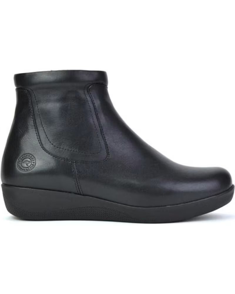 Kangaroos Botines de Mujer 425-11 Piel Negro Negropiel