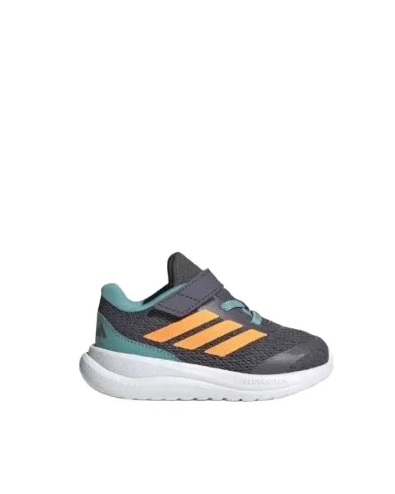 Adidas Zapatillas Runfalcon 6 Bebe Velcro Acero-naranja Fluor Azul