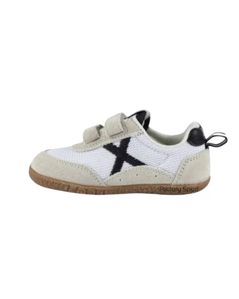 Munich Zapatillas de Deporte Baby Koda Barefoot Respetuosas 25 a 27 Blanco Blanco-neg