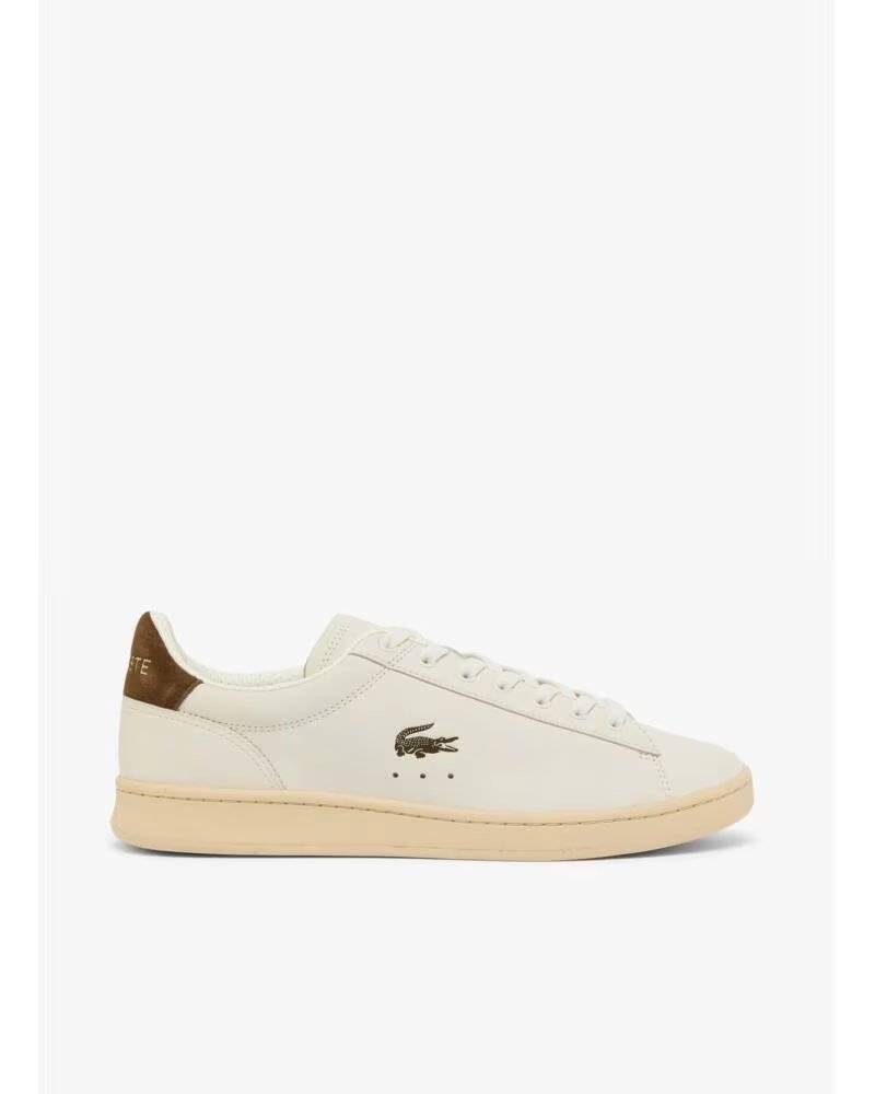 Zapatillas Lacoste Carnaby Set Off Wht-dk Brw para Hombre Beige