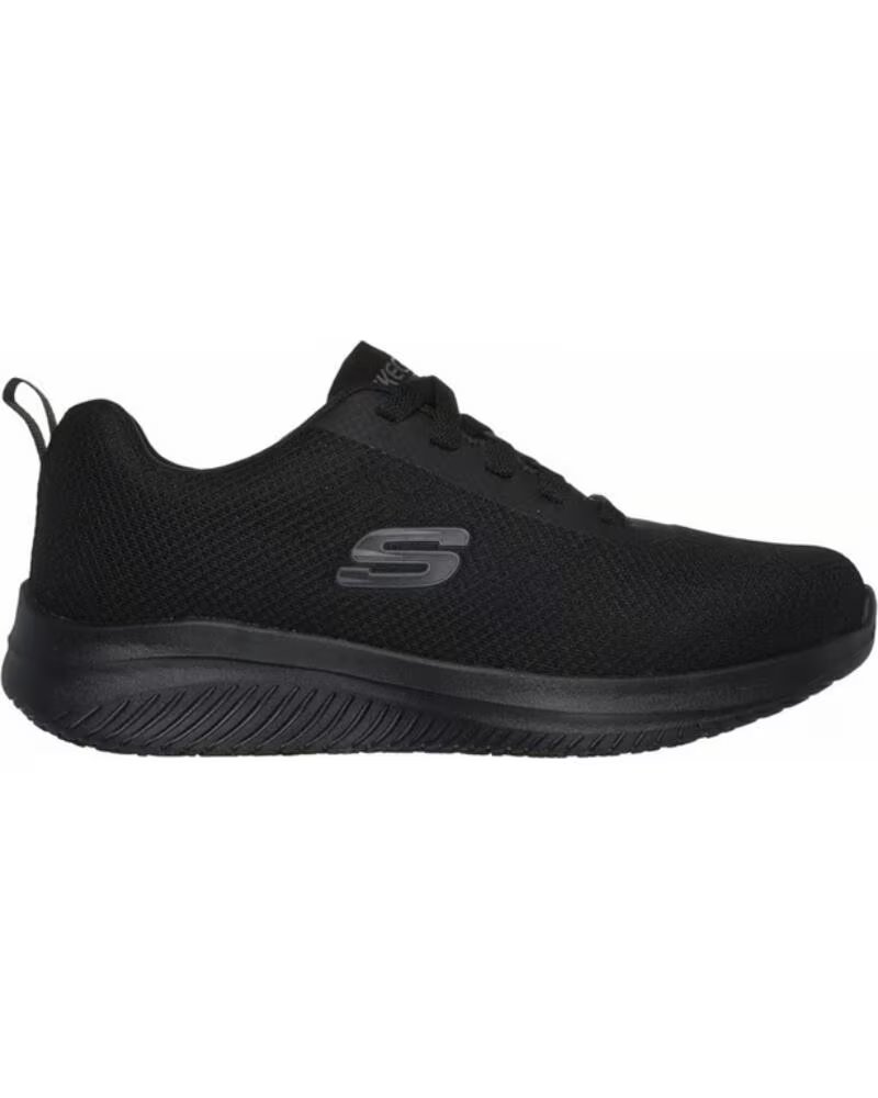 Skechers Zapatillas Work Relaxed Fit Ultra Flex 30 Sr Jinie Running Unisex Black