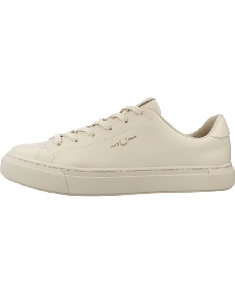 Fred Perry Zapatillas Hombre B71 Leather Marrón Claro U76OATGLD