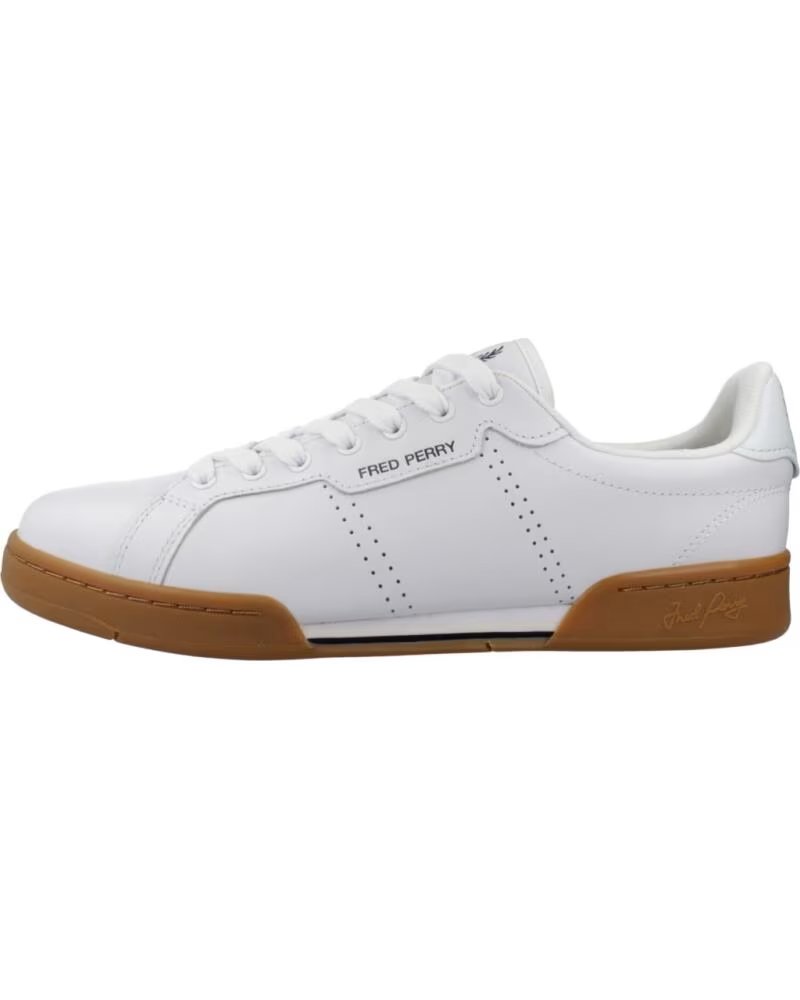 Fred Perry Zapatillas Hombre Modelo B8313 Color Blanco 100WHT