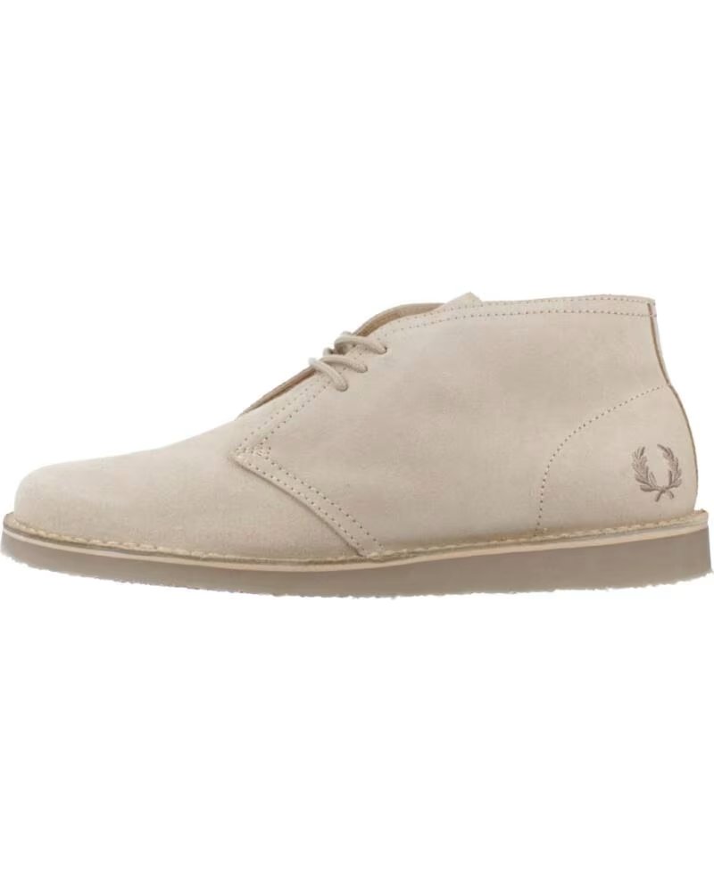 Fred Perry Botines Hombre Hawley Suede Marron Claro 691OATML