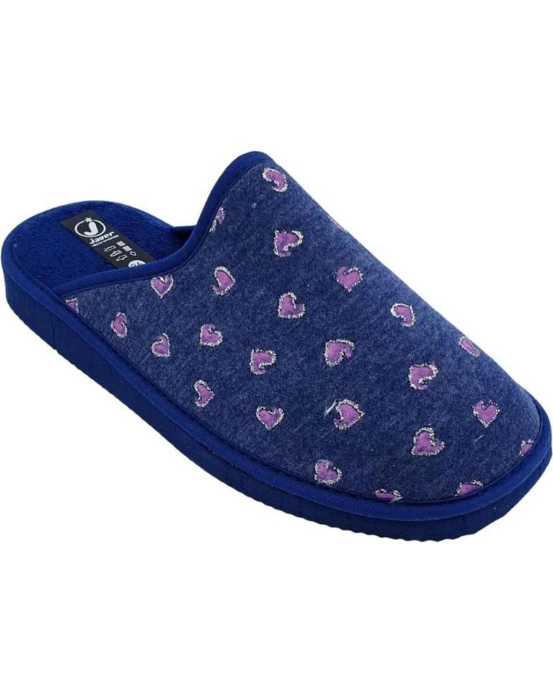 Calzado de casa de Mujer JAVER ZAPATILLAS PRIMAVERA-VERANO CHINELA 32-203 MARINO