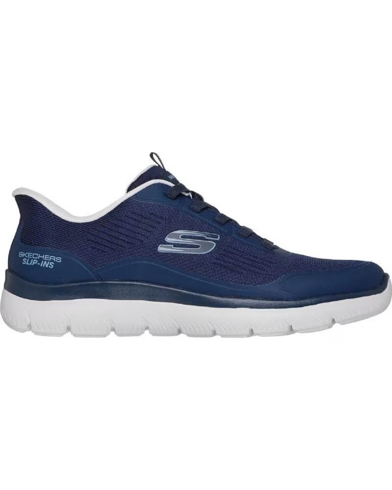 Zapatillas Casual de Hombre Skechers 233047 Slip-ins Summits Top Rate Navy Azul Marino