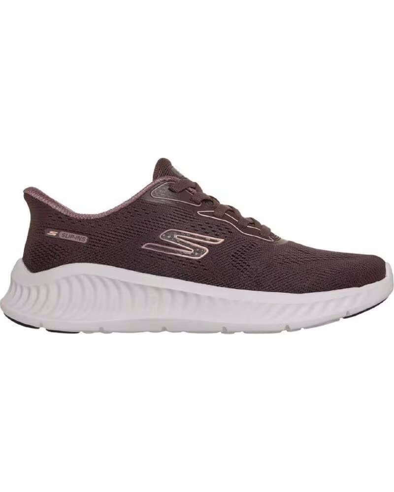 Skechers Hands Free Slip-ins Go Walk Now Parker Zapatillas Casual Mujer Burdeos