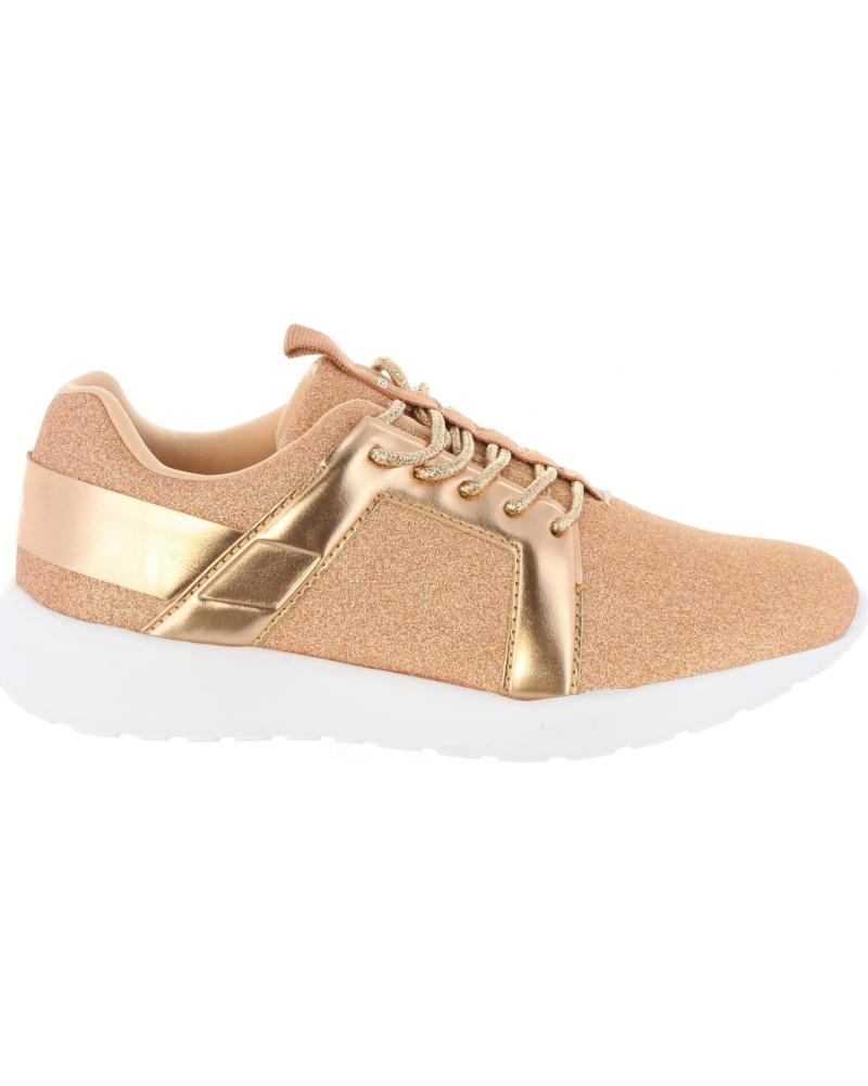Zapatillas deporte de Mujer BASS3D 41436 GLITTER NUDE