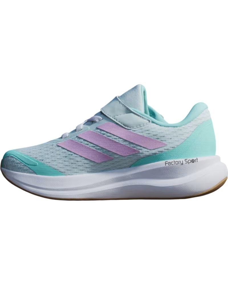 Adidas Runfalcon 6 el C Velcro Verde Agua Rosa Azul