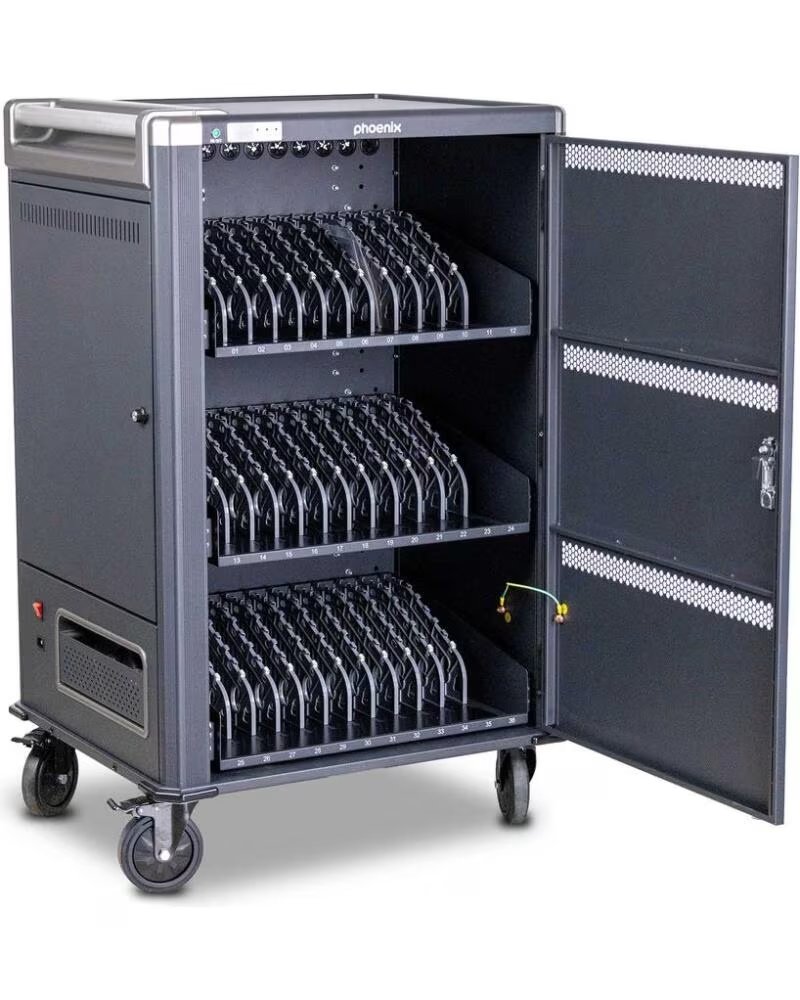PHOENIX TECHNOLOGIES ARMARIO CARRO DE CARGA CHGSTA36 PARA 36 DISPOSITIVOS HASTA 15,6" CON INTELIGENTE