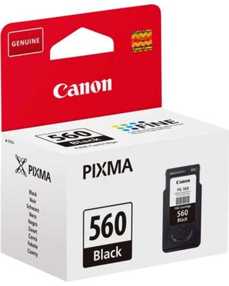 CANON CARTUCHO DE TINTA ORIGINAL PG-560 NEGRO 7,5ML 180 PÁGINAS TS5350 TS5351