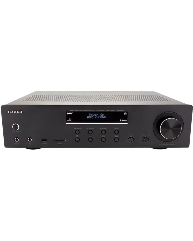 Aiwa Amplificador AMR-200DAB Negro