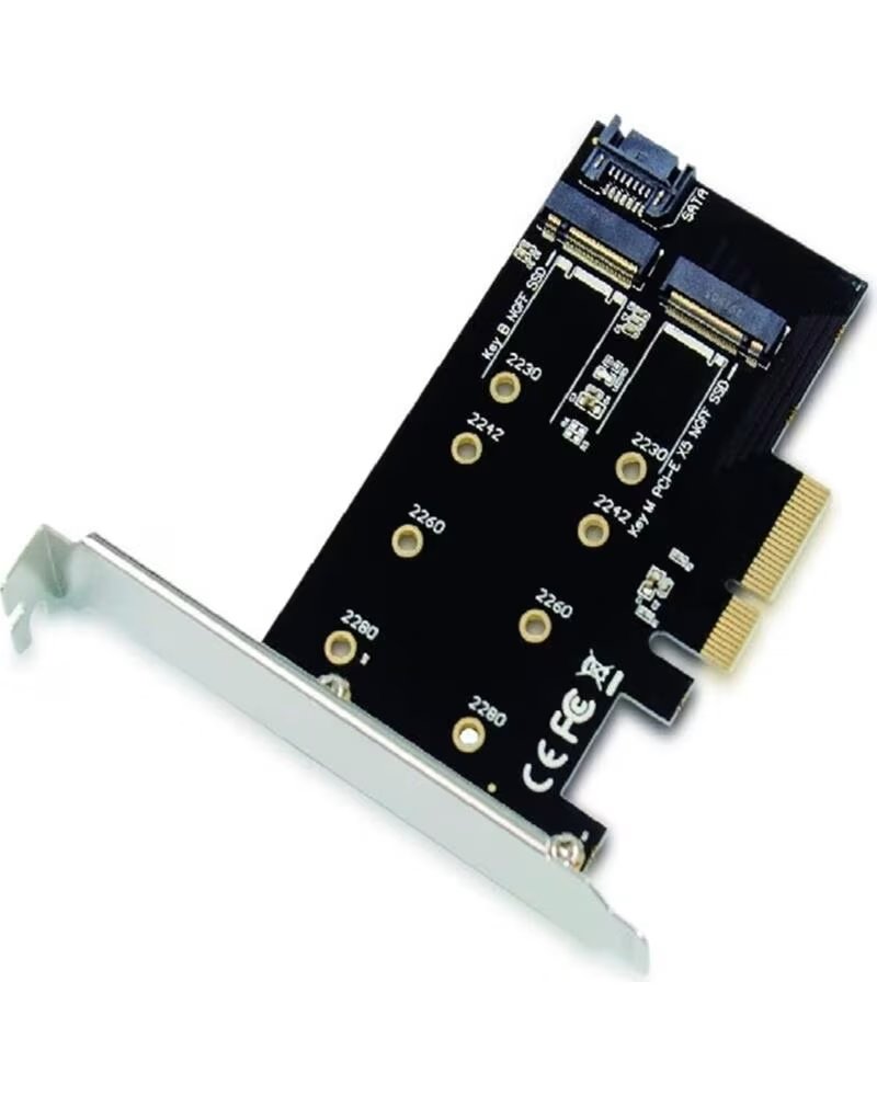CONCEPTRONIC TARJETA CONTROLADORA EMRICK04B PCI EXPRESS 3 0 X4 - 2 X SSD M