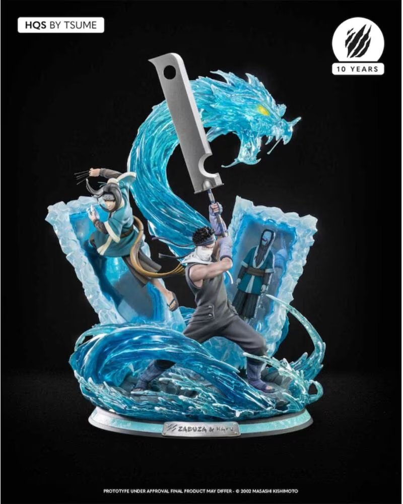 Tsume Art Figura Naruto Zabuza Haku Hqs Escala 1-8