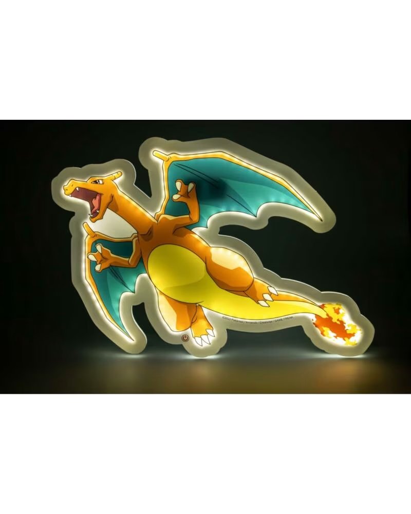 Madcow Entertainment Mural Lãmpara Neã"n Teknofun Pokãmon Charizard 30 Cm