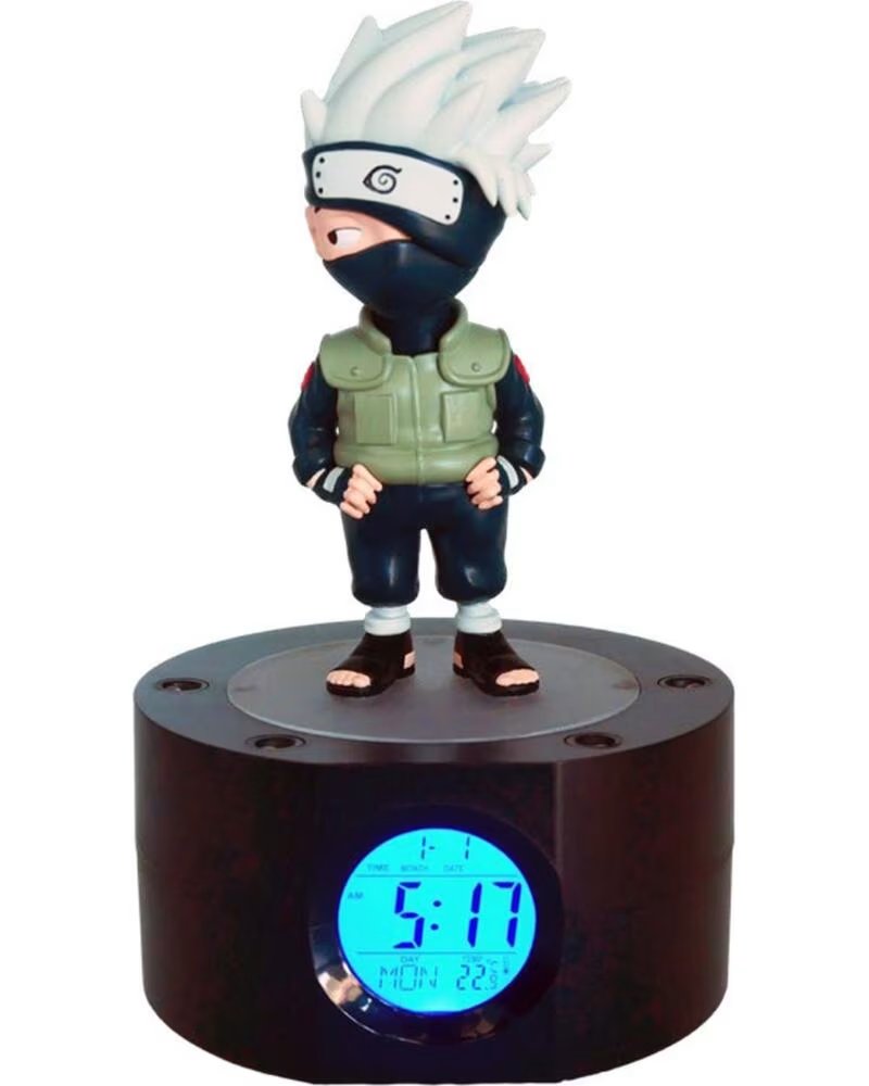 MADCOW ENTERTAINMENT LÁMPARA DESPERTADOR NARUTO SHIPPUDEN KAKASHI 18 CM