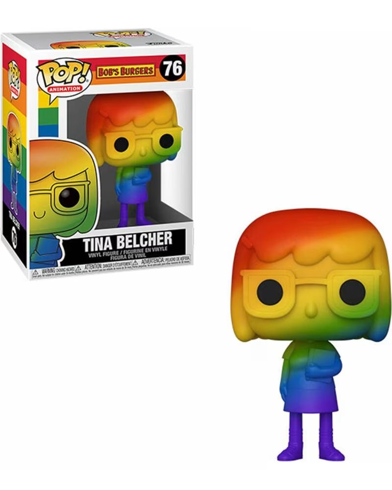 Funko Pop Animación Día del Orgullo Tina Belcher Arcoíris 56981