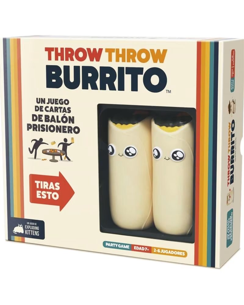 ASMODEE JUEGO DE MESA THROW BURRITO PEGI 7