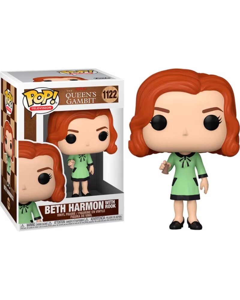 Funko Pop! Tv The Queen´s Gambit Beth Harmon With Rook 1122 57689