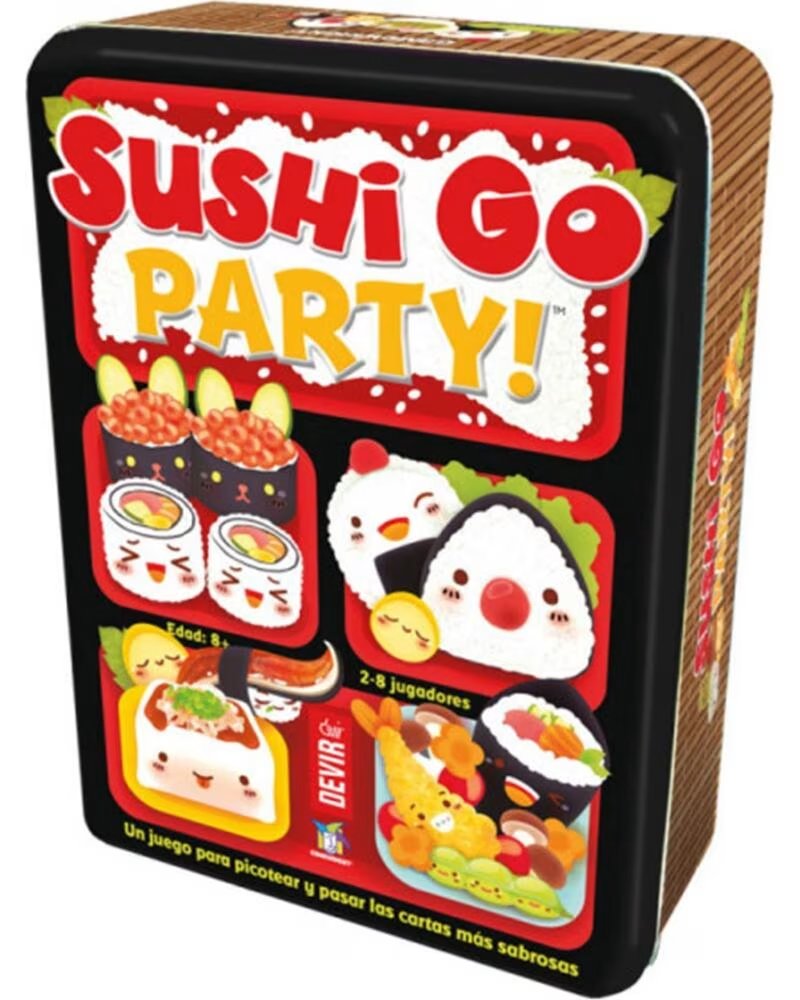 DEVIR JUEGO DE MESA SUSHI GO PARTY PEGI 8