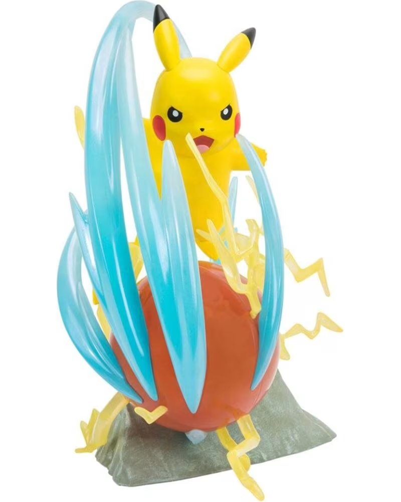 Jazwares Figura Pokãmon 25 Aniversario con Iluminaciã"n Deluxe Pikachu