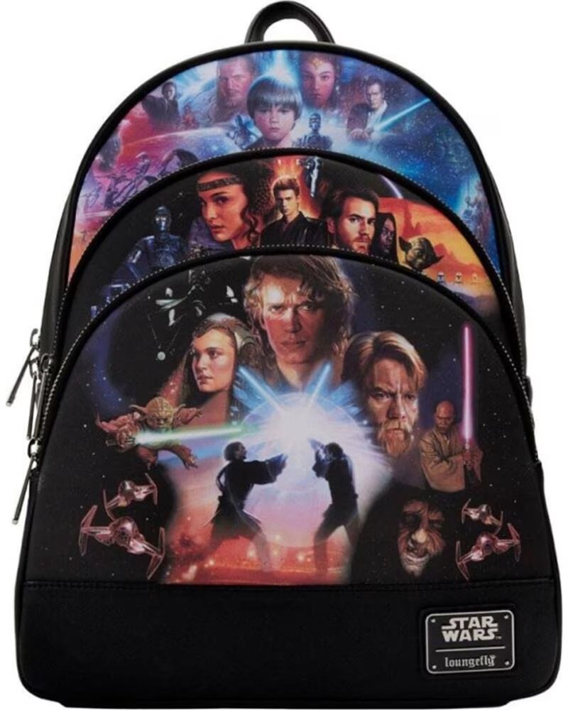 Loungefly Mini Mochila Star Wars Trilogía 2