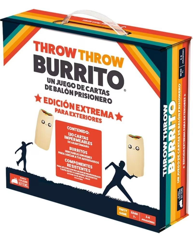 ASMODEE JUEGO DE MESA THROW BURRITO EDICIÓN EXTREMA PARA EXTERIORES