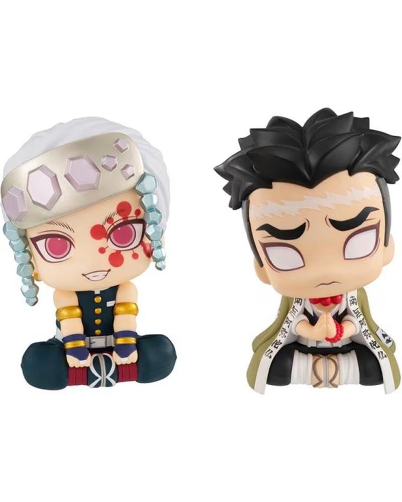 Megahouse Pack 2 Figuras Demon Slayer Kimetsu No Yaiba Gyomei Uzui