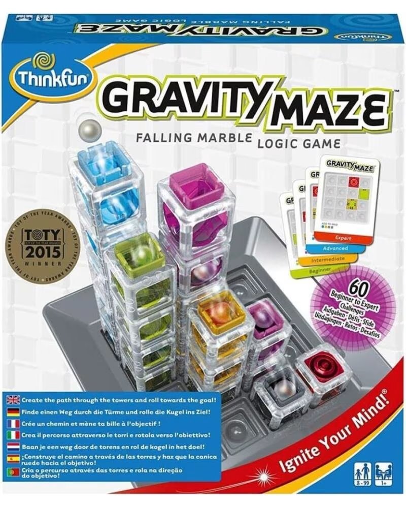 RAVENSBURGER GRAVITY MAZE JUEGO DE ESTRATEGIA Y HABILIDAD MULTICOLOR