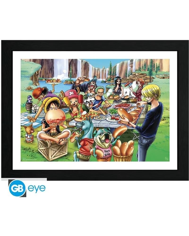 Gb Eye Impresiã"n Ilustraciã"n One Piece Hot Dog Party