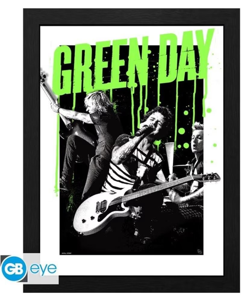 Gb Eye Impresiã"n Enmarcada Green Day Live
