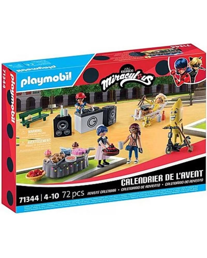 Playmobil Calendario de Adviento Miraculous Picnic en Paris 71344
