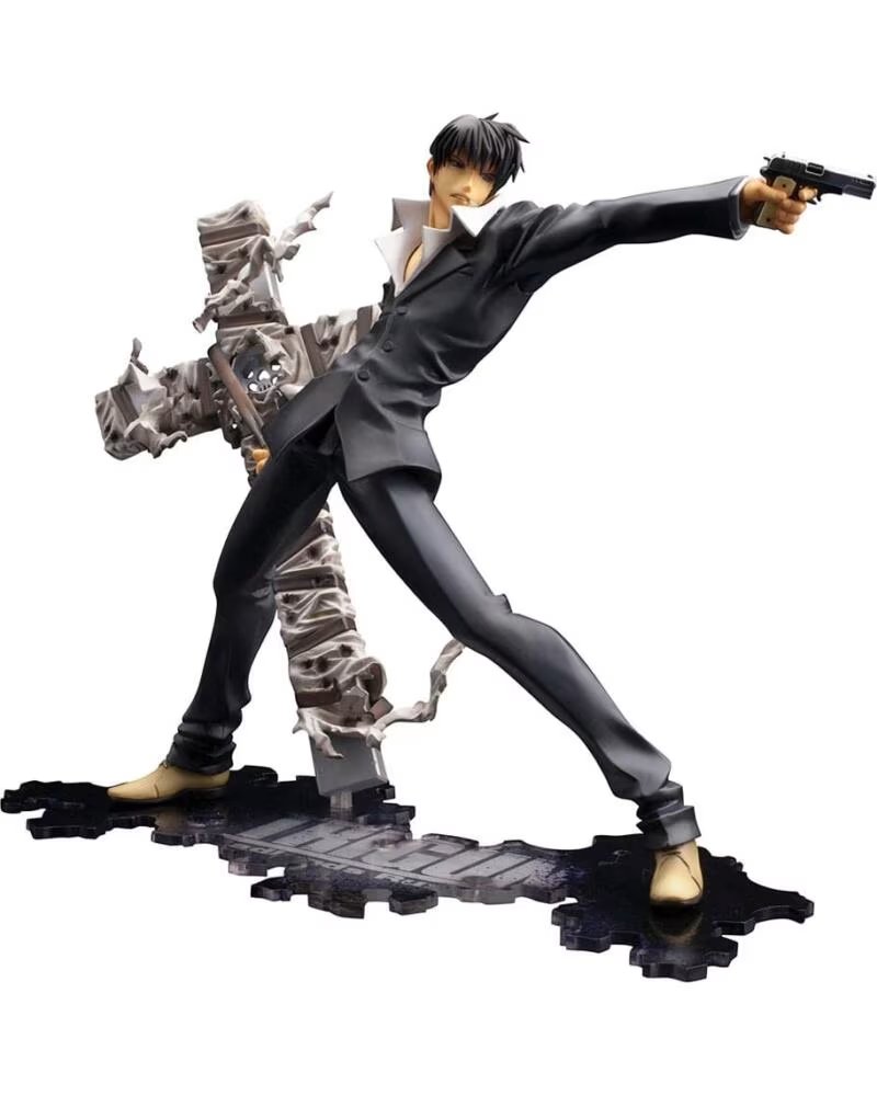 Kotobukiya Figura Artfx J Trigun Badlands Rumble Nicolas D Wolfwood Escala 1/8