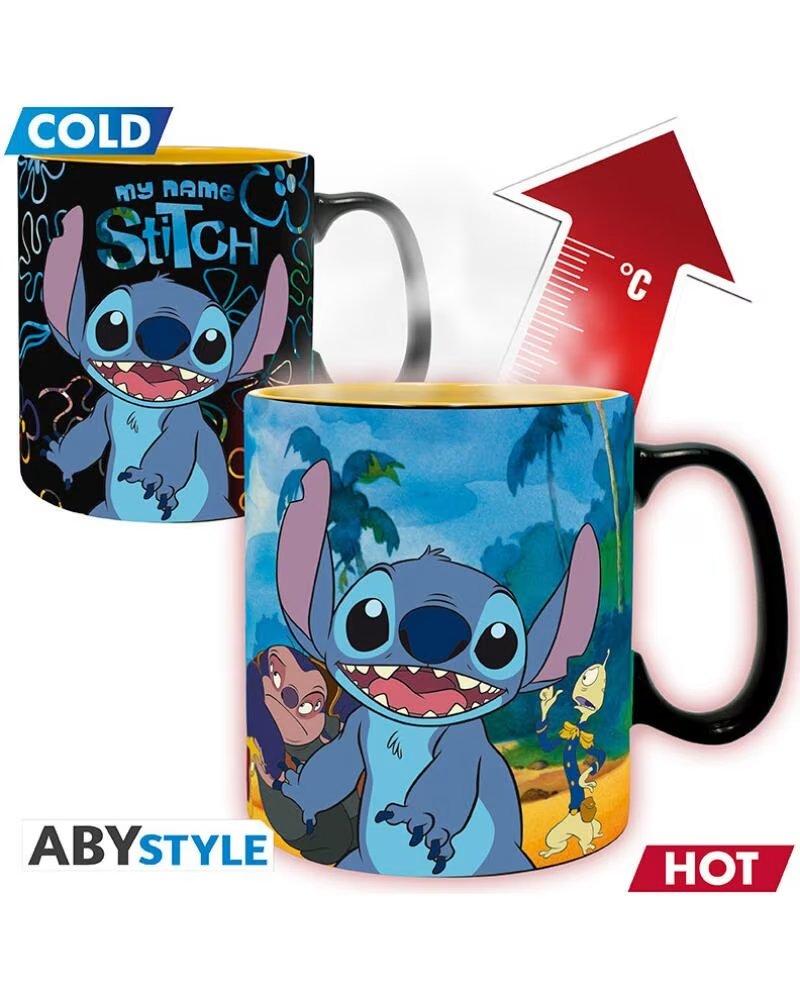 Abystyle Taza Termocolora Lilo & Stitch