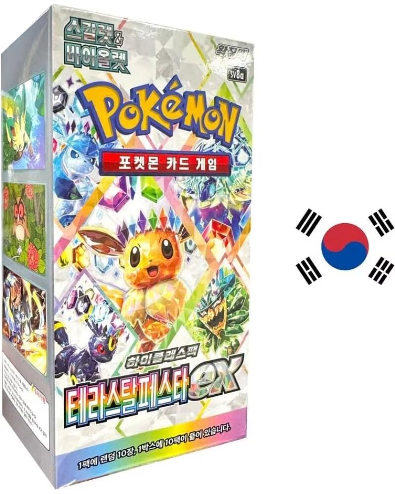 Pokemon Tcg Terastal Festival Ex Sobres de Refuerzo Coreano
