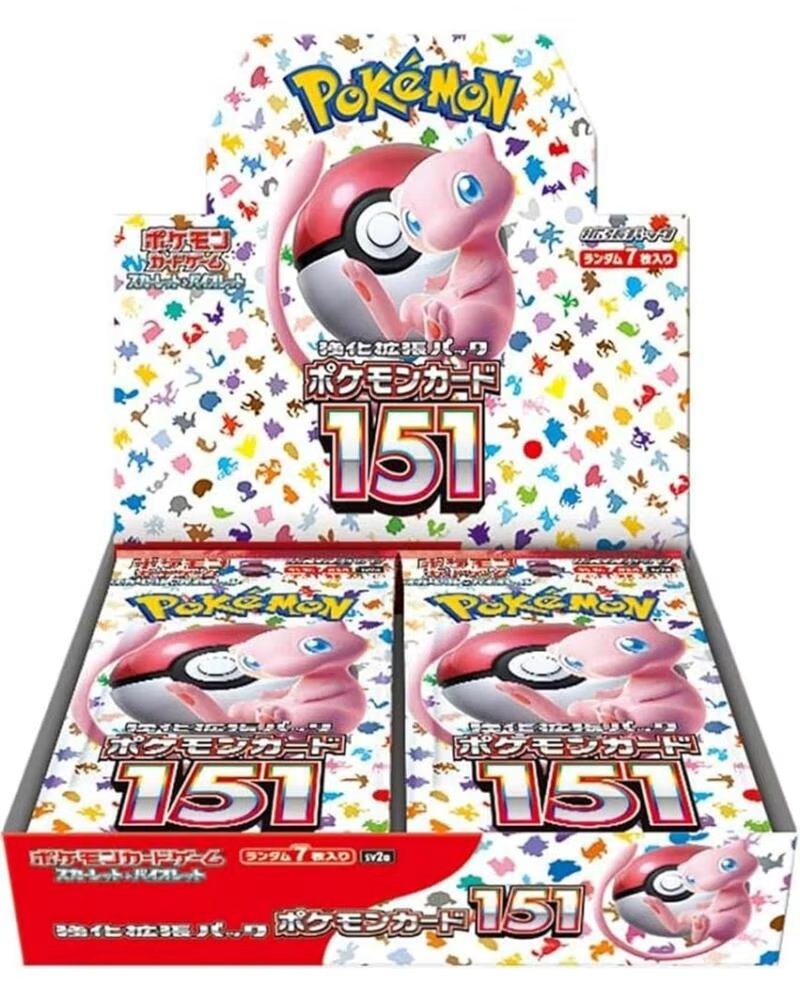 Pokemon Tcg Card 151 Caja de 20 Sobres Japoneses