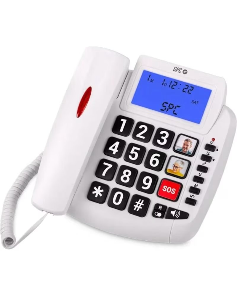 SPC TELEFONO FIJO CONFORT VOLUME 2 BLANCO