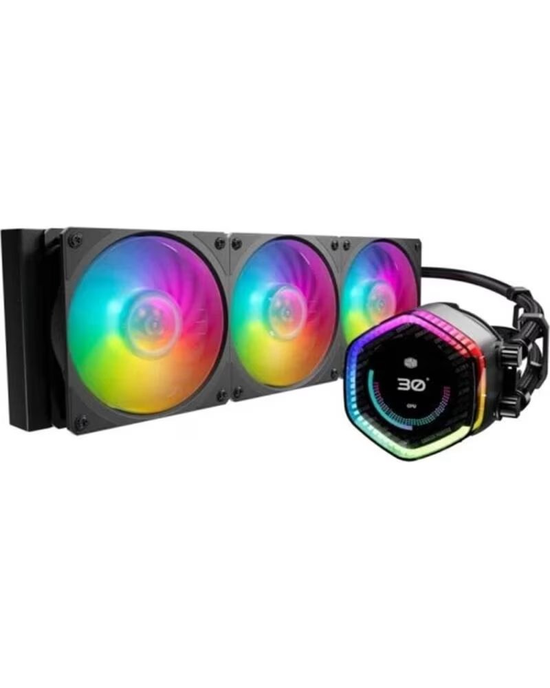 Cooler Master Kit Refrigeración Líquida Ml 360 Ion Black Argb 3 X 120MM