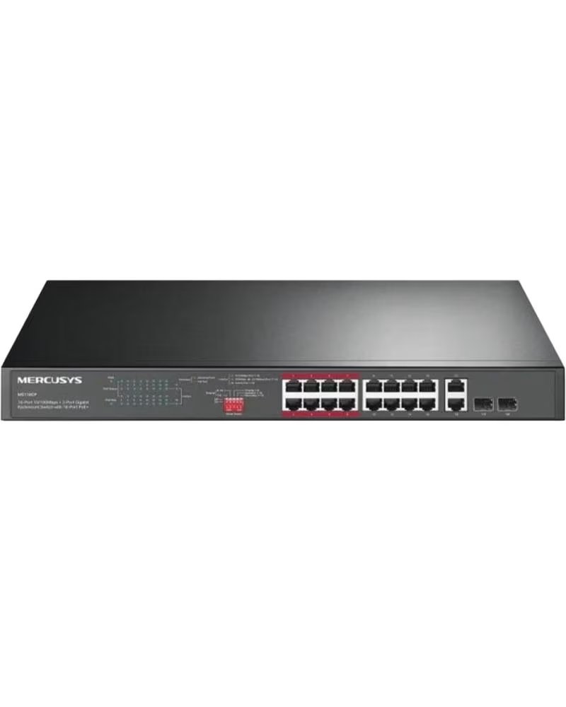 MERCUSYS SWITCH MS118CP 18 PUERTOS