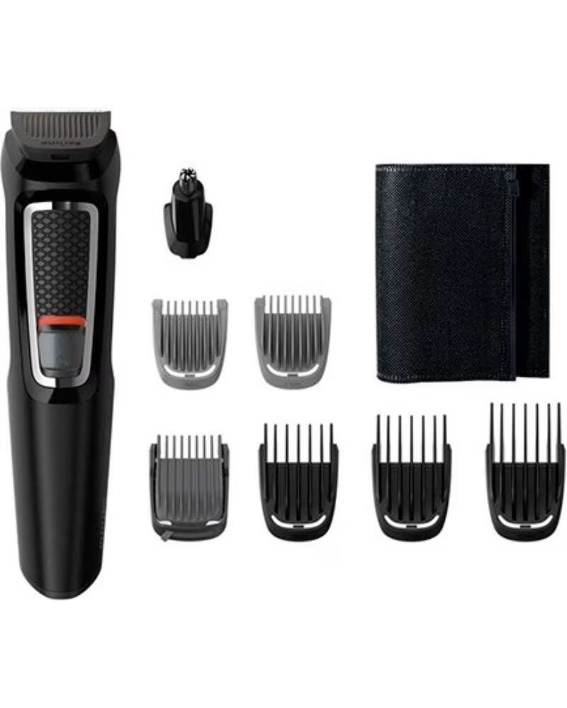 PHILIPS SET ARREGLO PERSONAL MULTIGROOM MG3730 6 PEINES 60M AUTONOMÍA 8 EN 1 FUNDA