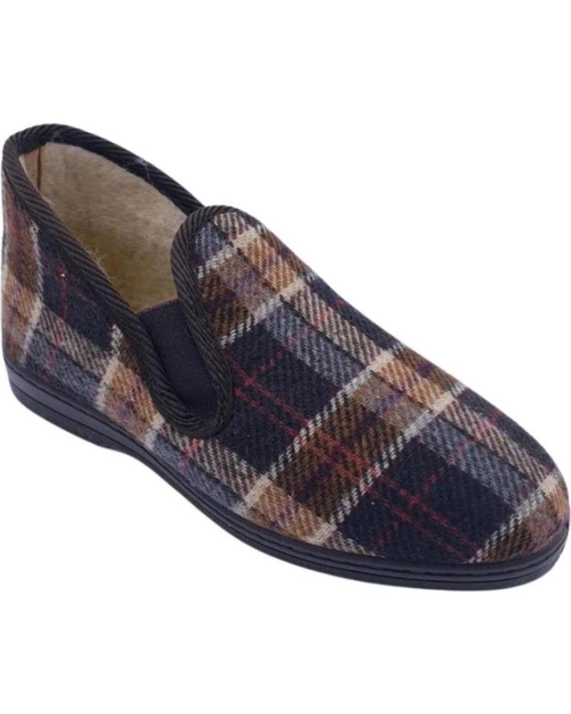 Calzado de casa de Hombre JAVER ZAPATILLAS 102 POSTIGO 4548 MARRON