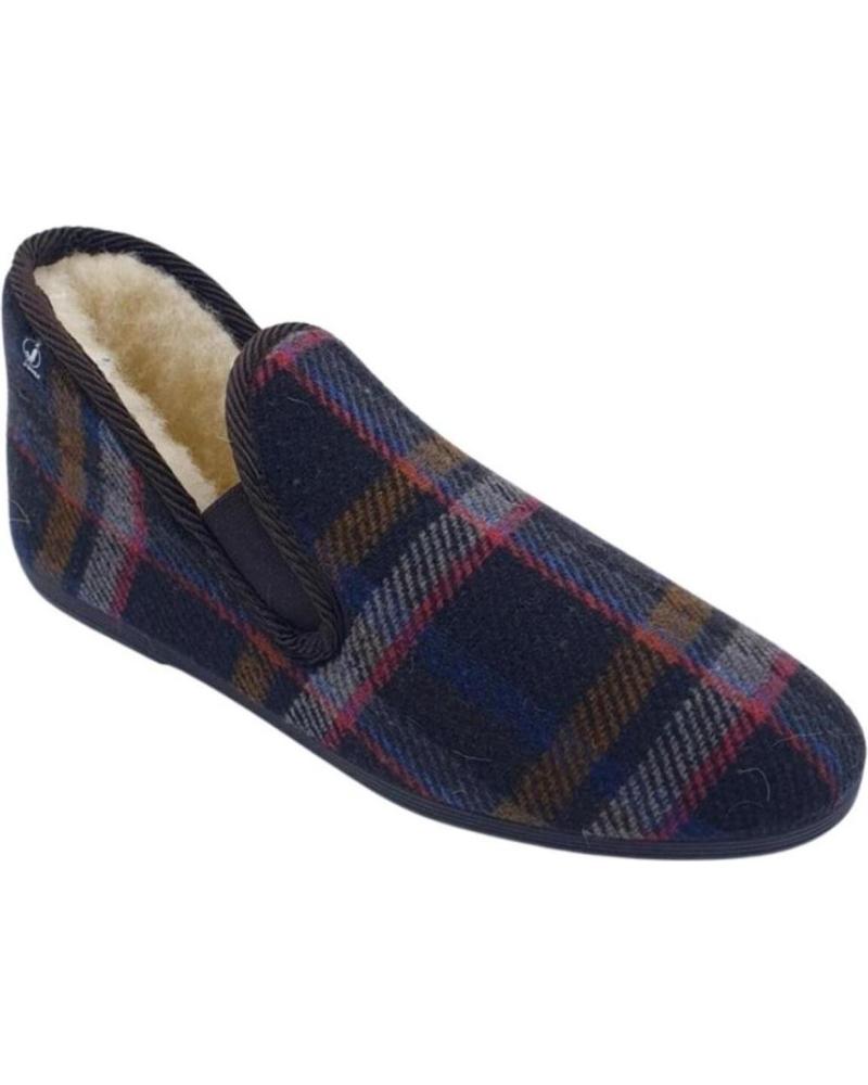 Calzado de casa de Hombre JAVER ZAPATILLAS 102 POSTIGO 4124 MARRON