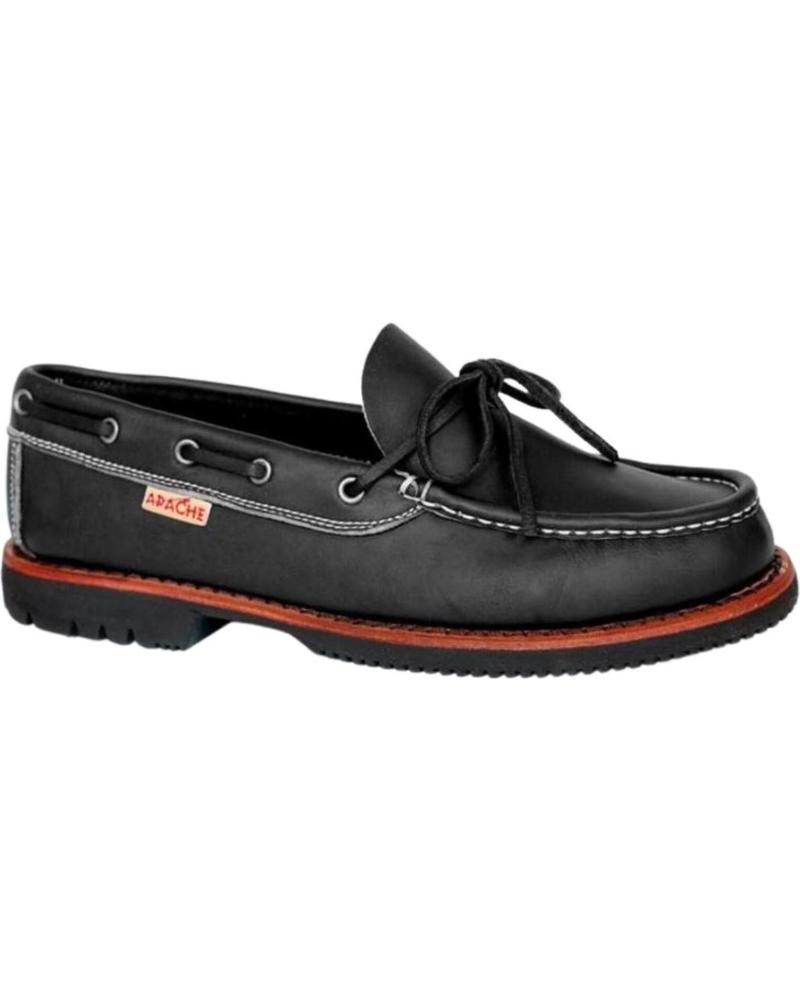 Sapatos de Homem APACHE ZAPATOS VARIOS 412 NEGRO