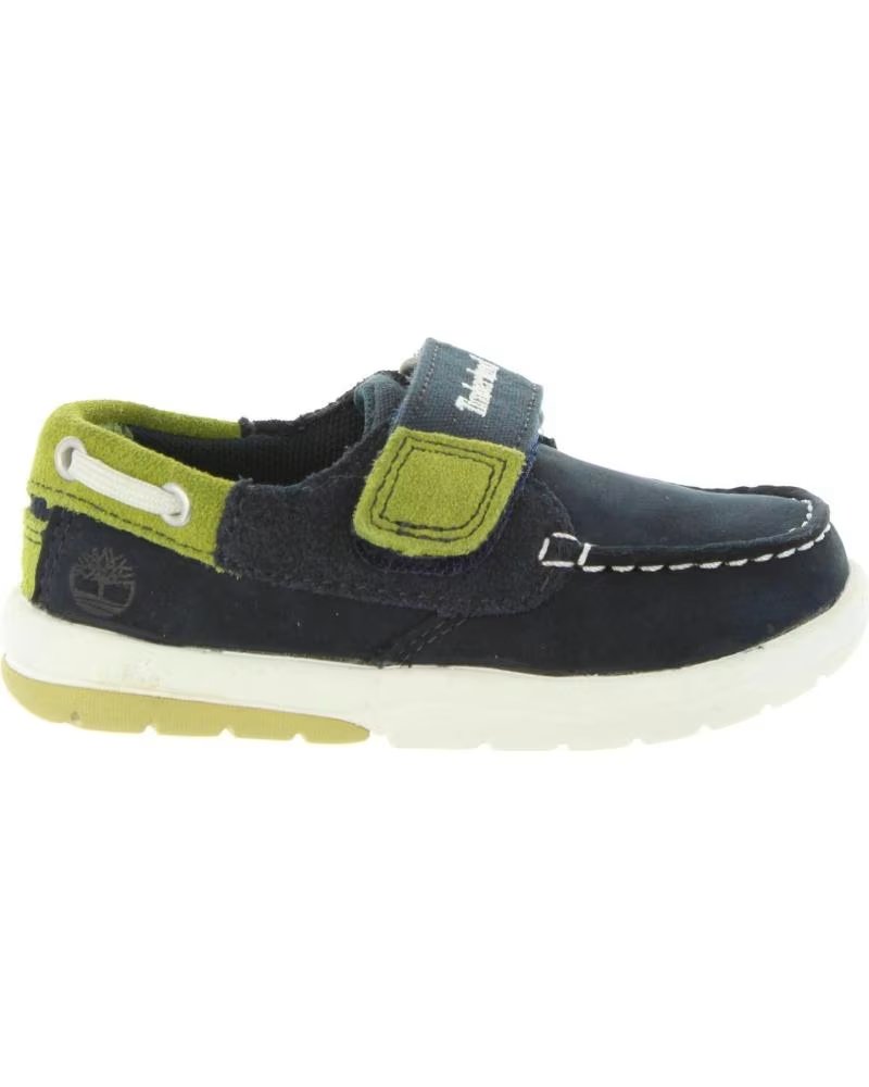 Nauticos de Niño Timberland A1BD7 Toddle Navy Naturebuck