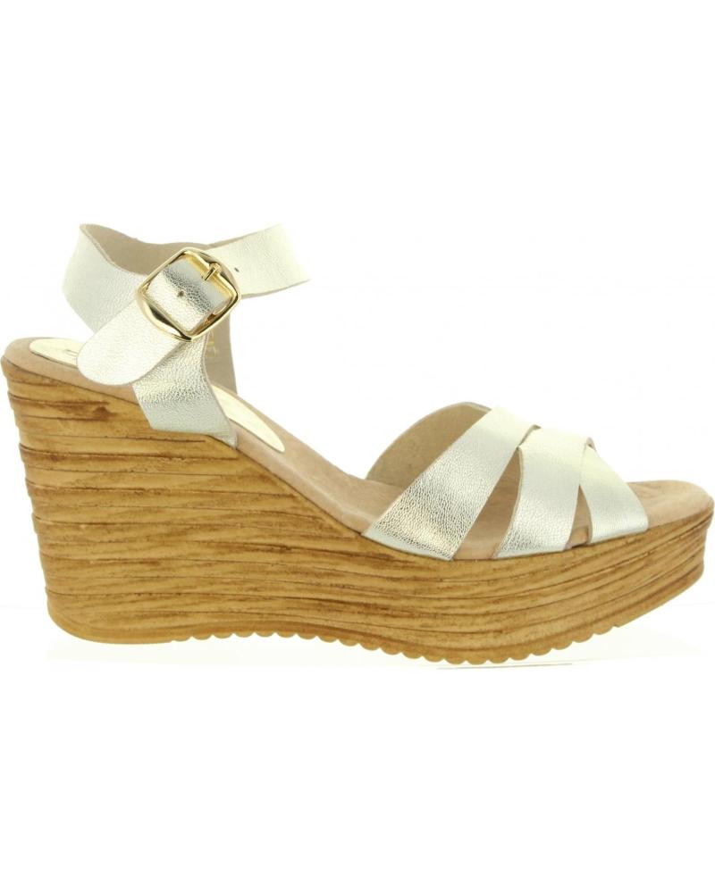 Sandalias de Mujer CUMBIA 31001 PIEL PLATINO