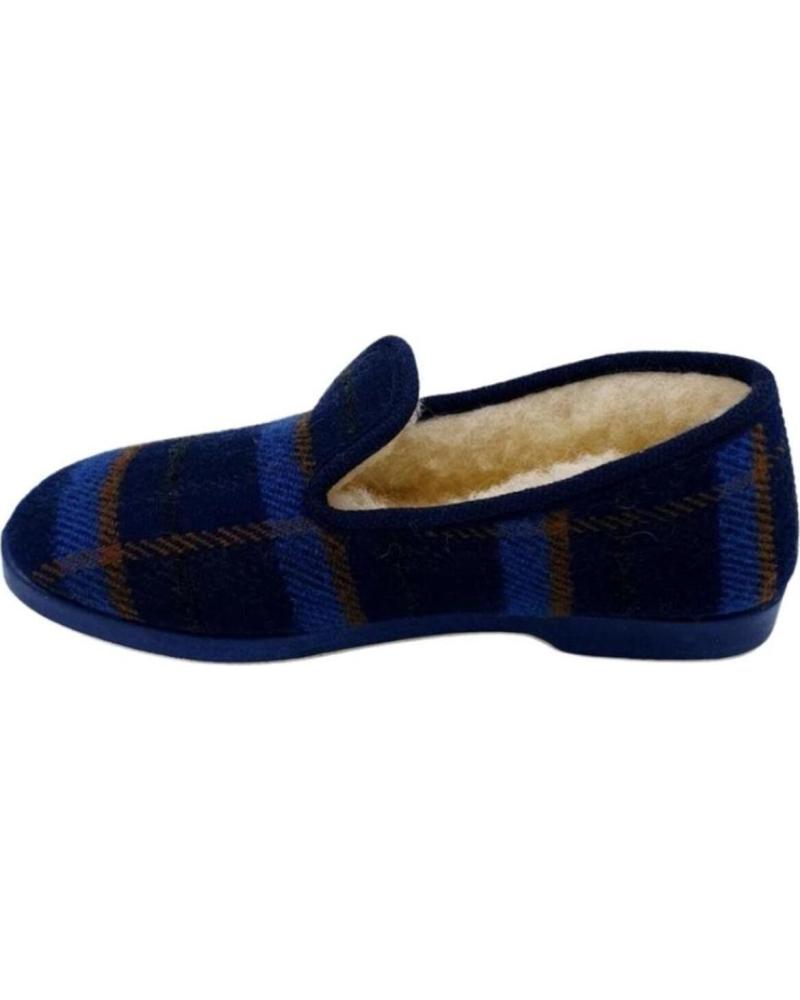 Calzado de casa de Mujer JAVER ZAPATILLAS 106 LANA VARIOS 15881 MARINO