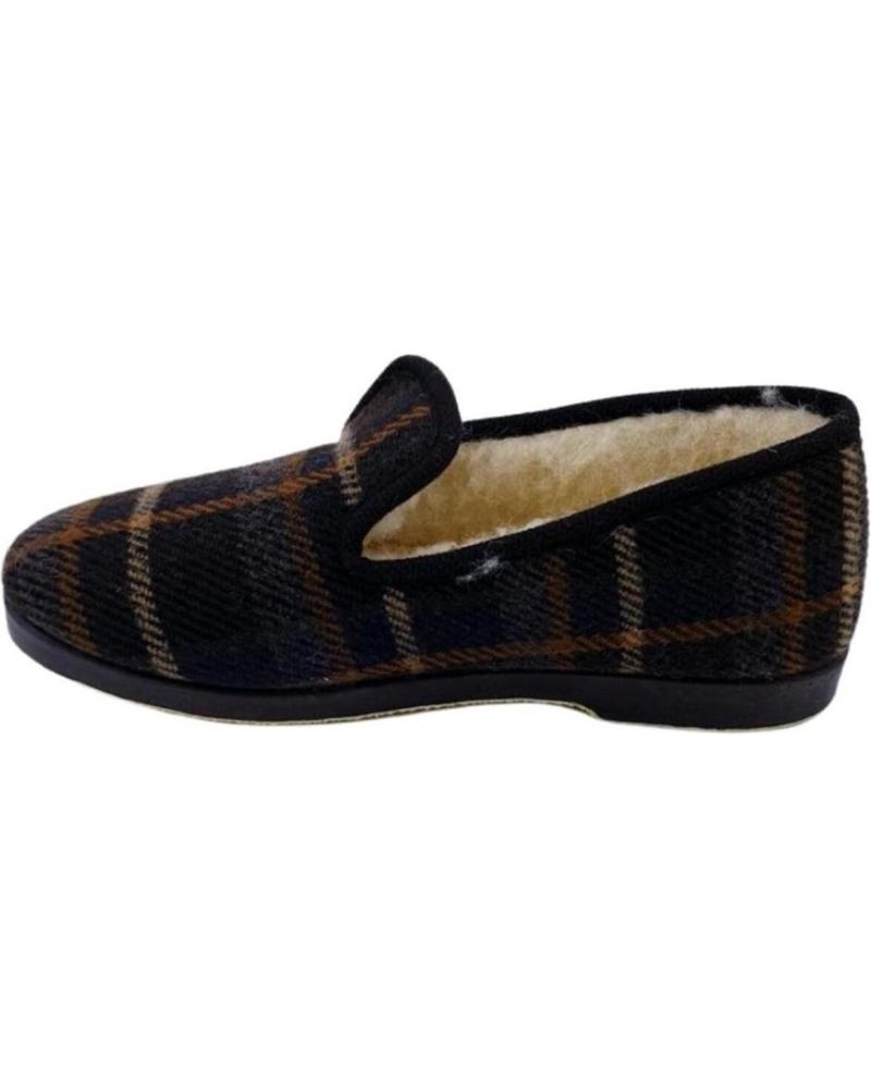 Calzado de casa de Mujer JAVER ZAPATILLAS 106 LANA VARIOS 15881 MARRON